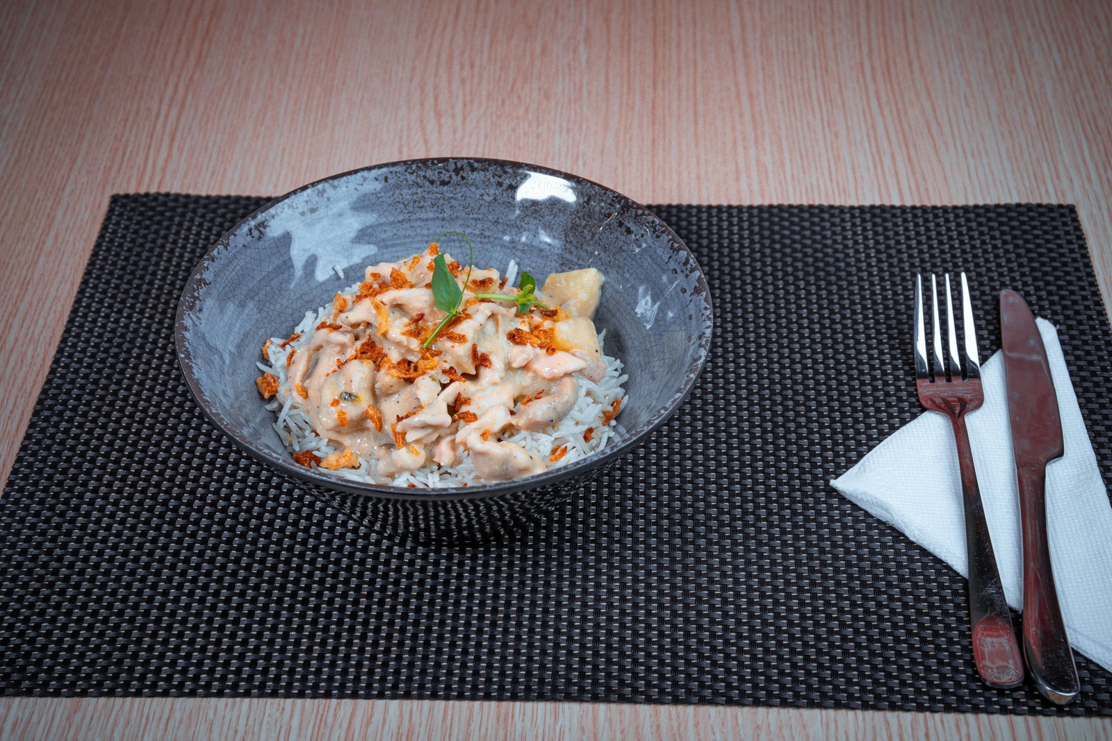 Poulet Crémeux & Riz Basmati